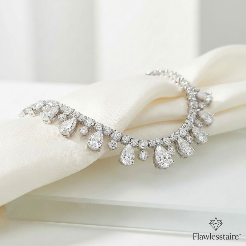 Flawlesstaire™ Luminous Cascade Crystal Bracelet