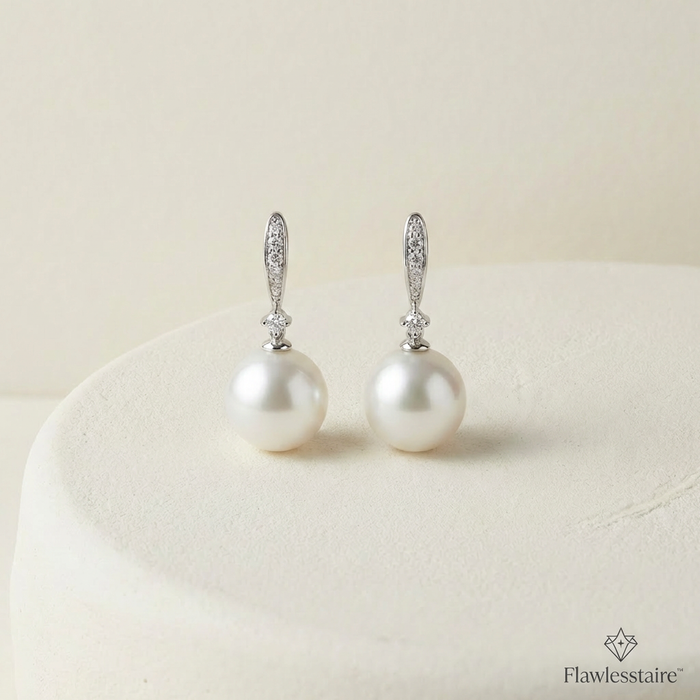 Flawlesstaire™ Aurora Pearl Drop Earrings